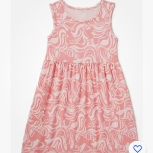 Wonder Nation Girls Just peach Sleeveless Play Dress Size 10-12 NEW